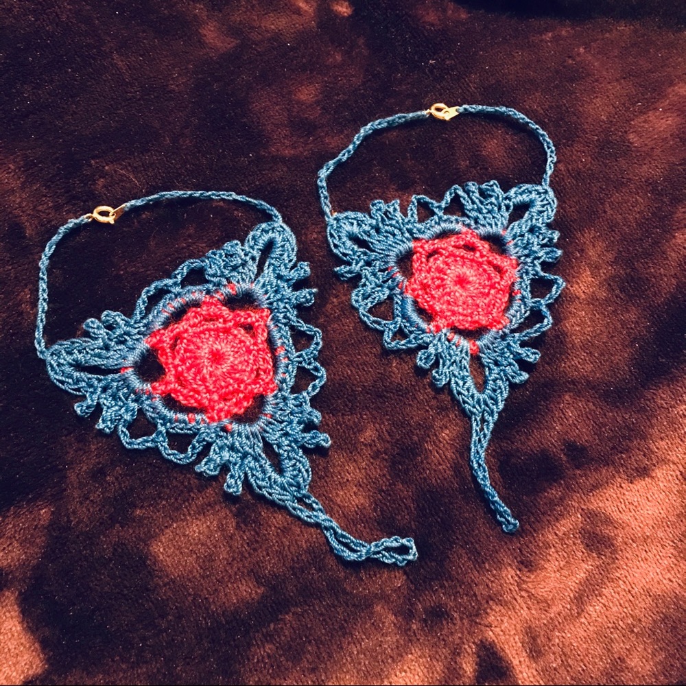 Crochet thread, Hand/Wrist Adornment bracelet